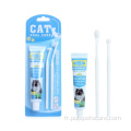 Ensemble de brosses à dents pour animaux de compagnie de soins dentaires Brosses à dents pour chiens